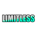 LIMITLESS Power Word clear die-cut vinyl sticker design