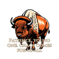 Chaos Comes for Us All Bison Sticker