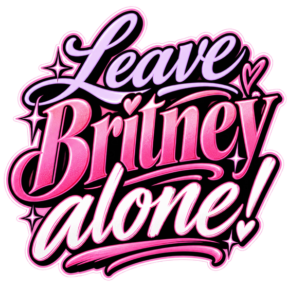 Leave Britney Alone! Meme Sticker